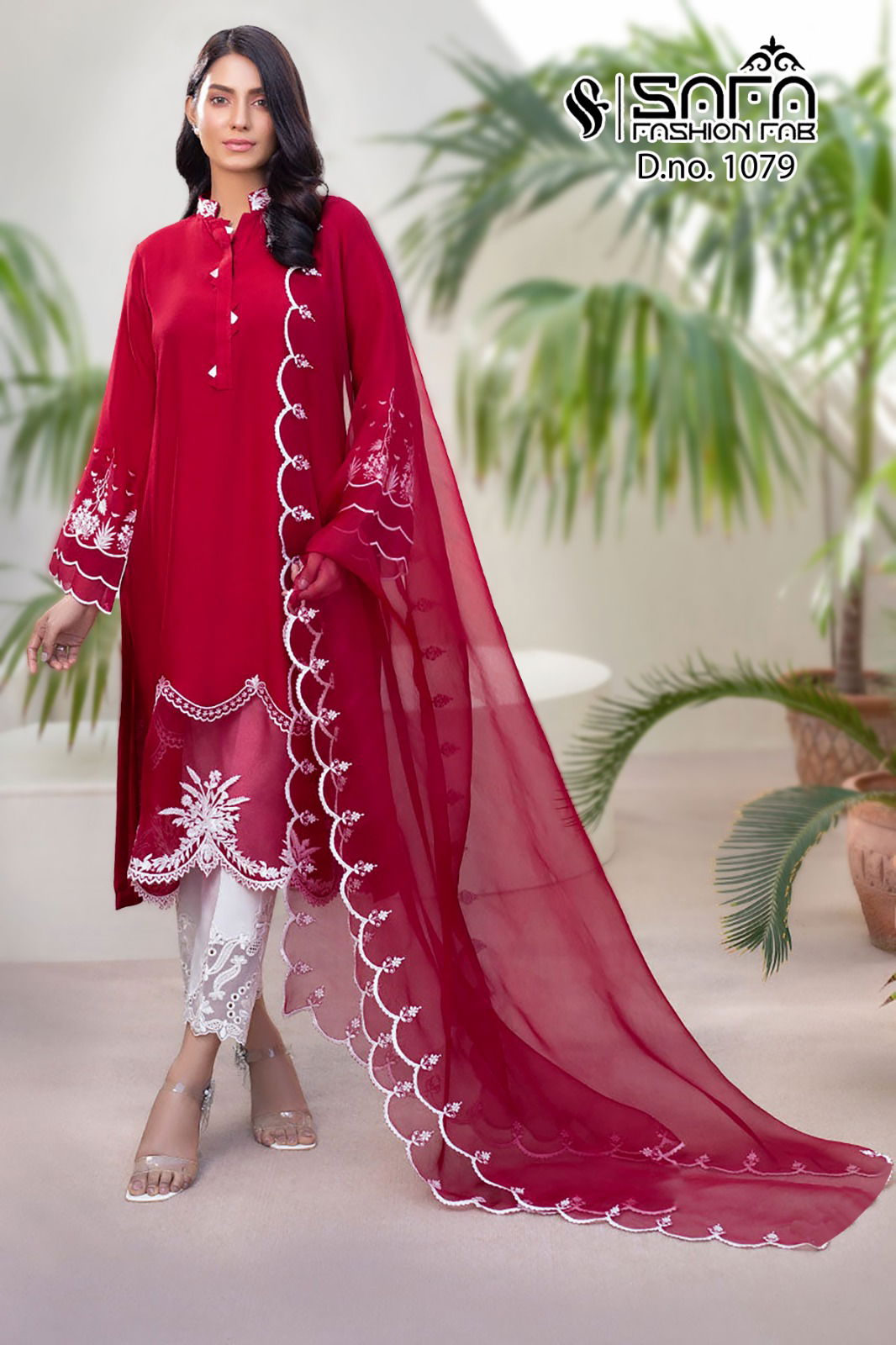 Safa Fashion 1079 Readymade Pakistani Suits Catalog
